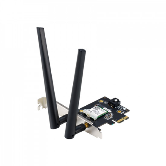 AX1800 Dual-Band Bluetooth 5.2 PCIe Wi-Fi Adapter | PCE-AX1800 | 802.11ax | 574+1201 Mbit/s | Mesh Support No | MU-MiMO Yes | No mobile broadband | Antenna type External