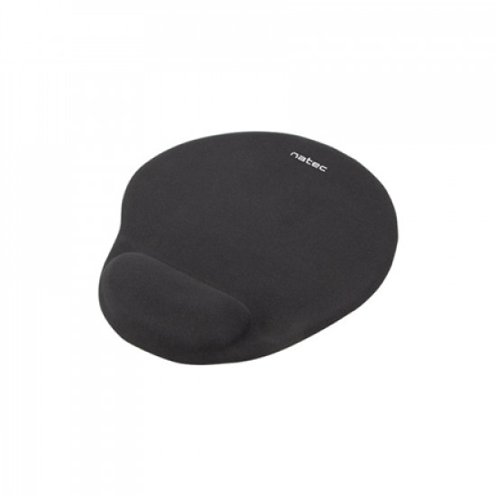 Natec Mouse Pad, Marmot, Black, Gel Filling 225x245 mm | Natec | Mouse Pad | Marmot | Black