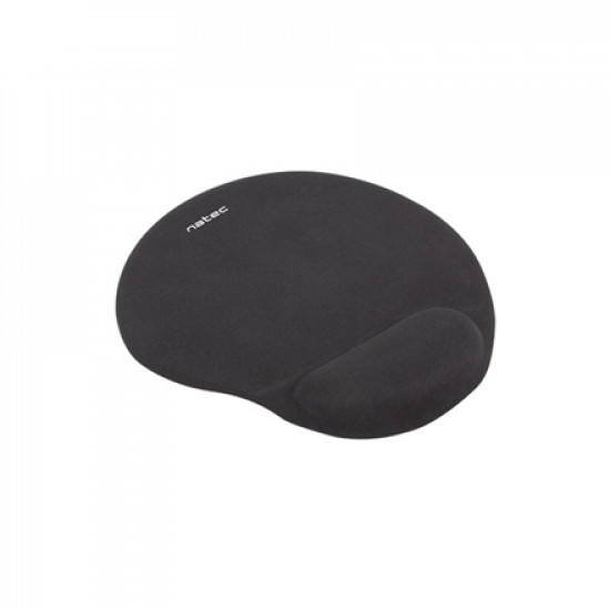 Natec Mouse Pad, Marmot, Black, Gel Filling 225x245 mm | Natec | Mouse Pad | Marmot | Black