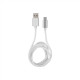 Natec Prati, USB Micro to Type A Cable 1m, Nylon, Silver