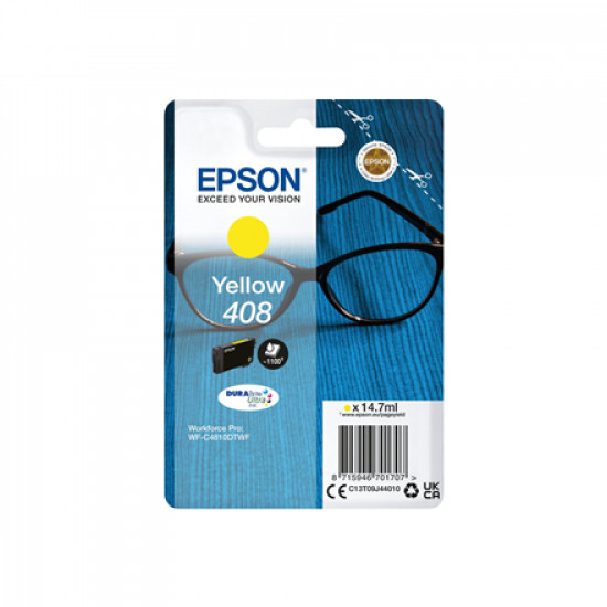 Epson DURABrite Ultra 408L Ink cartrige, Yellow