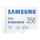 Samsung PRO Endurance MB-MJ256KA/EU 256 GB, MicroSD Memory Card, Flash memory class U3, V30, Class 10, SD adapter