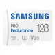 Samsung PRO Endurance MB-MJ128KA/EU 128 GB, MicroSD Memory Card, Flash memory class U3, V30, Class 10, SD adapter