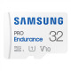 Samsung PRO Endurance MB-MJ32KA/EU 32 GB, MicroSD Memory Card, Flash memory class U1, V10, Class 10, SD adapter