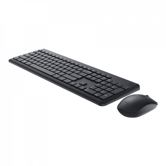 Dell Keyboard and Mouse KM3322W Keyboard and Mouse Set, Wireless, Batteries included, US, Black