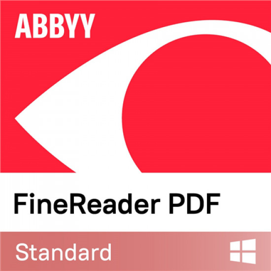 ABBYY FineReader PDF Standard, Volume License (per Seat), Subscription 3 years, 5 - 25 Licenses