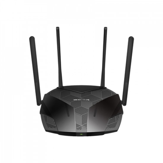 Mercusys Dual-Band Wi-Fi 6 Router MR80X AX3000 802.11ax, 2402+574 Mbit/s, Ethernet LAN (RJ-45) ports 3xGigabit LAN, MU-MiMO Yes, Antennas quantity 4