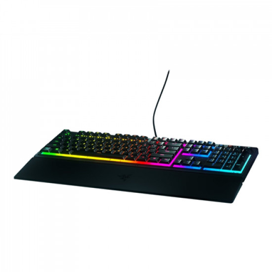 Razer Ornata V3 Gaming Keyboard, RGB LED light, US, Black, Wired, Mecha-Membrane