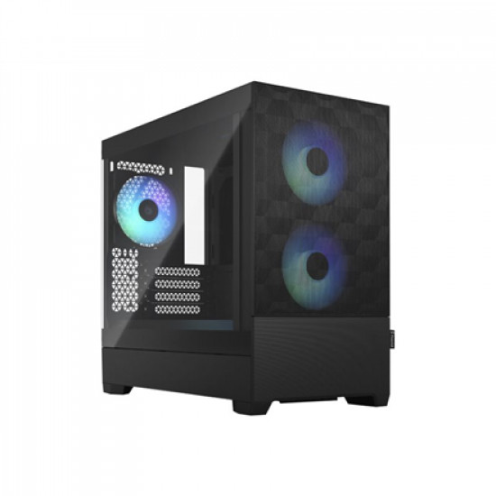 Fractal Design Pop Mini Air RGB Black TG Clear Tint, mATX, Mini ITX, Power supply included No