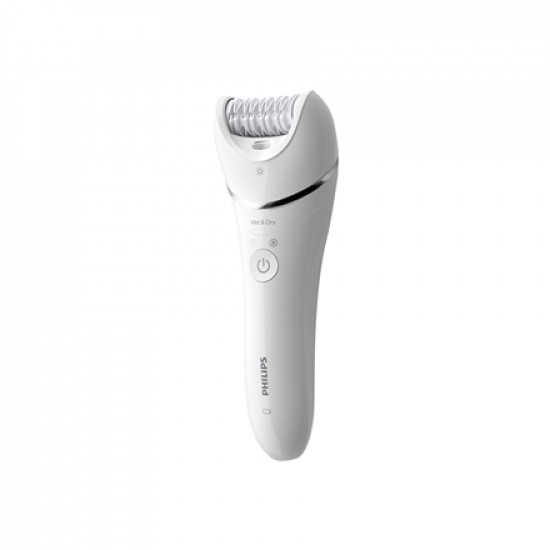 Philips Epilator BRE700/00 Operating time (max) 40 min, Wet & Dry, White, Cordless