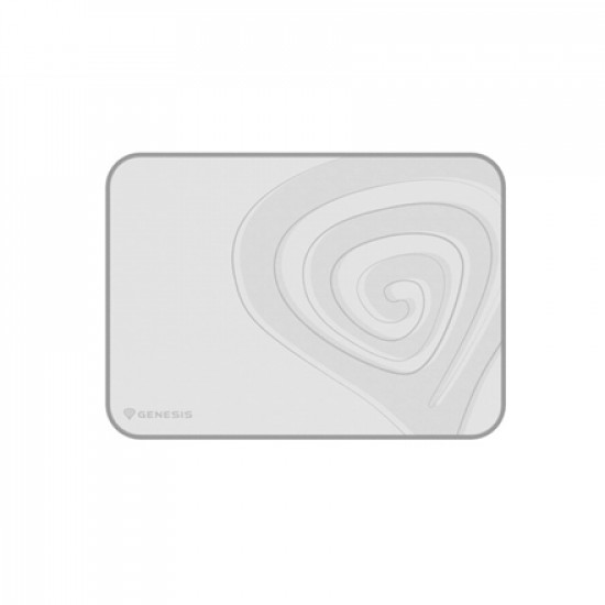 Genesis Mouse Pad Carbon 400 M Logo 250 x 350 x 3 mm, Gray/White