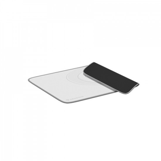 Genesis Mouse Pad Carbon 400 M Logo 250 x 350 x 3 mm, Gray/White