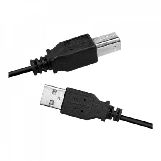 Logilink CU0007B USB 2.0 cable 2 m, USB 2.0 B (male), USB 2.0 A (male)