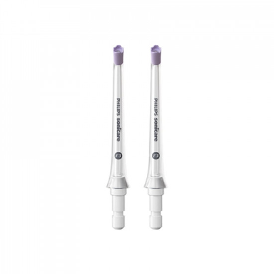 Philips | Oral Irrigator nozzle | HX3062/00 Sonicare F3 Quad Stream | Number of heads 2 | White/Purple