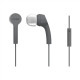 Koss Headphones KEB9iGRY Wired, In-ear, Microphone, Gray