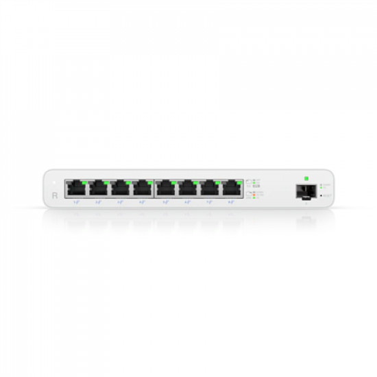 Ubiquiti UISP Router UISP-R No Wi-Fi, 10/1001000 Mbit/s, Ethernet LAN (RJ-45) ports 8, Mesh Support No, MU-MiMO No, No mobile broadband