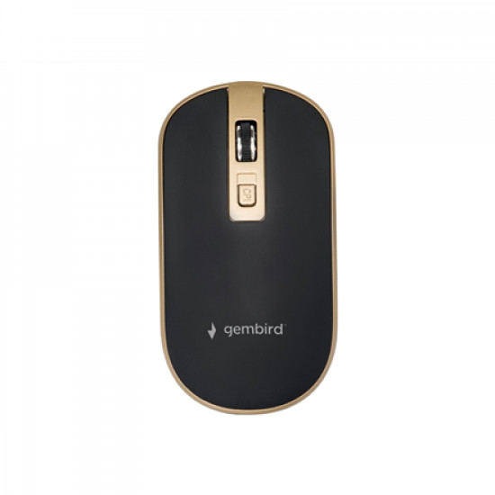 Gembird Wireless Optical mouse MUSW-4B-06-BG USB, Black