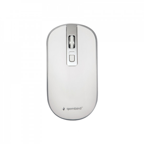 Gembird Wireless Optical mouse MUSW-4B-05 USB, White