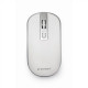 MOUSE USB OPTICAL WRL WHITE/SILVER MUSW-4B-06-WS GEMBIRD