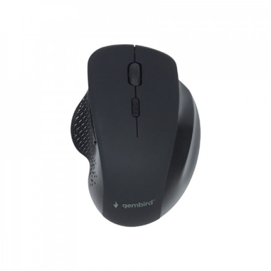 Gembird Wireless Optical mouse MUSW-6B-02 USB, Black