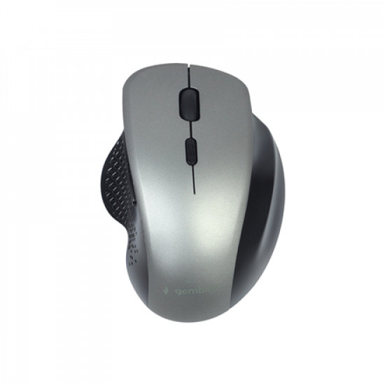 Gembird Wireless Optical mouse MUSW-6B-02-BG USB, Black-Spacegrey