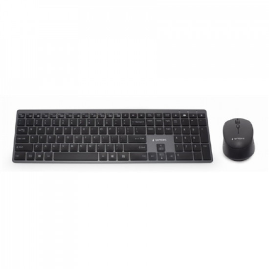 KEYBOARD +MOUSE WRL ENG/SLIM KBS-ECLIPSE-M500 GEMBIRD