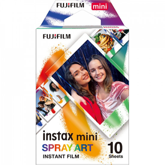 Fujifilm Instax Mini Art Spray Sheet (10pl) Instant Film 54 x 86 mm