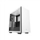 Deepcool MID TOWER CASE CH510 Side window, White, Mid-Tower, Power supply included No