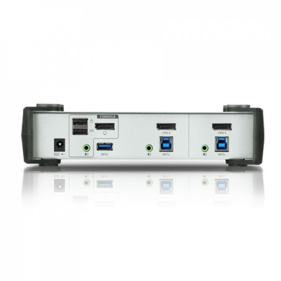 Aten CS1912 2-Port USB 3.0 DisplayPort KVMP Switch (Cables included)