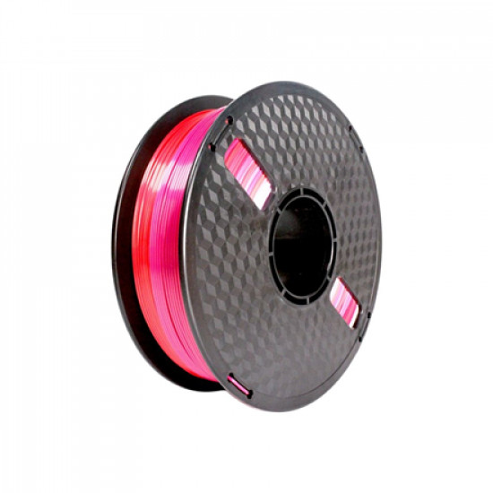 Flashforge Filament, PLA Silk Rainbow 3DP-PLA-SK-01-RP 1.75 mm diameter, 1kg/spool, Red/Purple