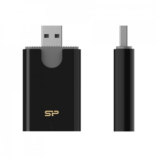 Silicon Power Combo Card Reader SD/MMC and microSD card support