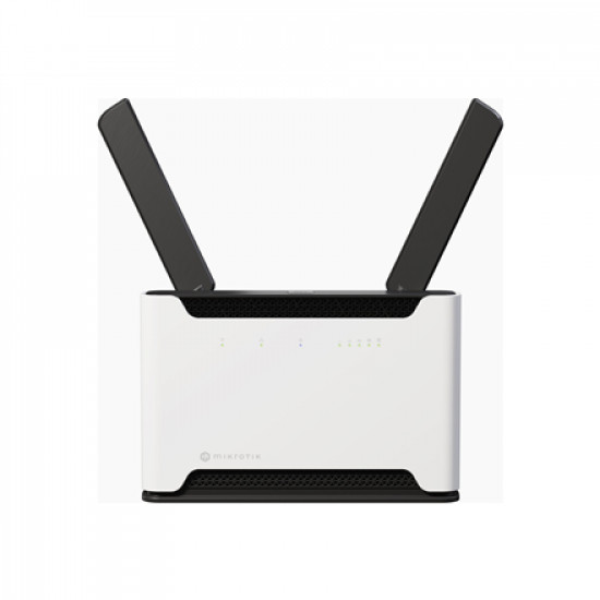 Wireless Router|MIKROTIK|Wi-Fi 6|IEEE 802.11a/b/g|IEEE 802.11n|IEEE 802.11ac|IEEE 802.11ax|USB 2.0|4x10/100/1000M|1x2.5GbE|S53UG+5HAXD2HAXD-TC&EG18