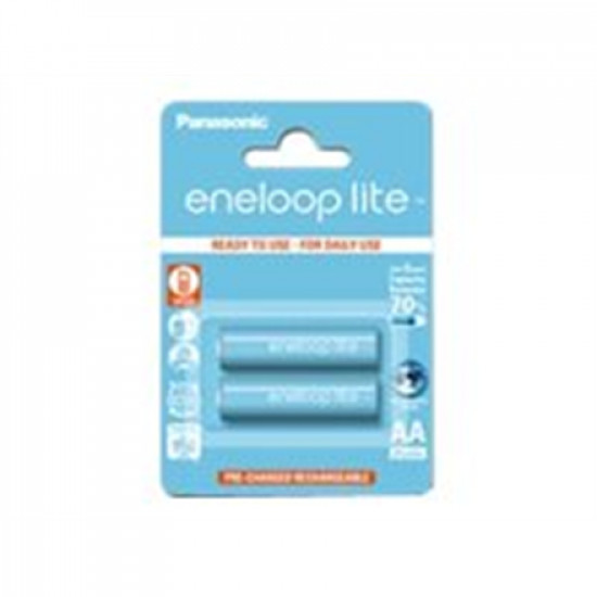 Panasonic Rechargeable Batteries ENELOOP Lite BK-3LCCE/2BE AA, 950 mAh, 2 pc(s)