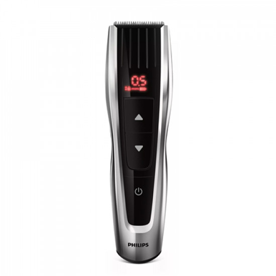 Philips Hair clipper Series 9000 HC9420/15 Cordless or corded, Number of length steps 60, Black/Silver