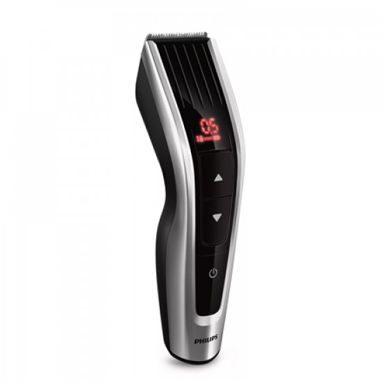 Philips Hair clipper Series 9000 HC9420/15 Cordless or corded, Number of length steps 60, Black/Silver