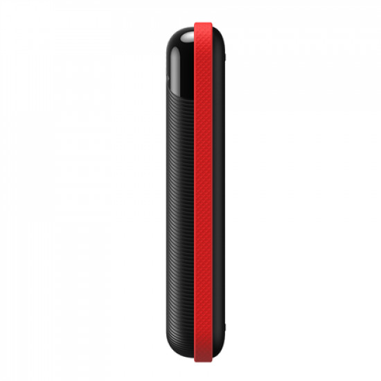 Silicon Power Portable Hard Drive ARMOR A62 1000 GB, USB 3.2 Gen1, Black/Red