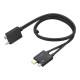 Lenovo ThinkPad Thunderbolt 4 WorkStation Dock Split Cable 4X91K16970 Black, 0.7 m