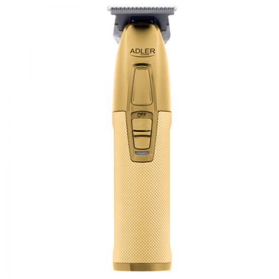 Adler Professional Trimmer AD 2836g Cordless, Number of length steps 1, Gold