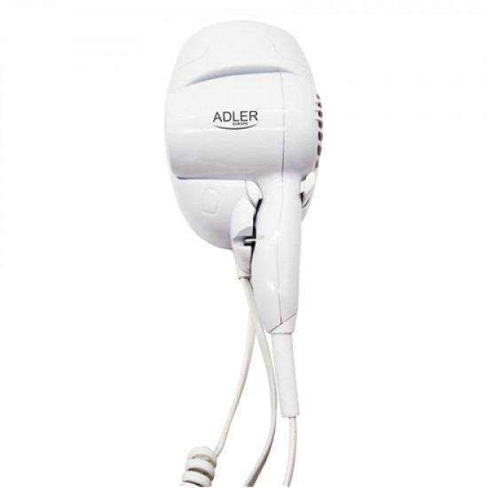 Adler Hair dryer for hotel and swimming pool AD 2252 1600 W, Number of temperature settings 2, White