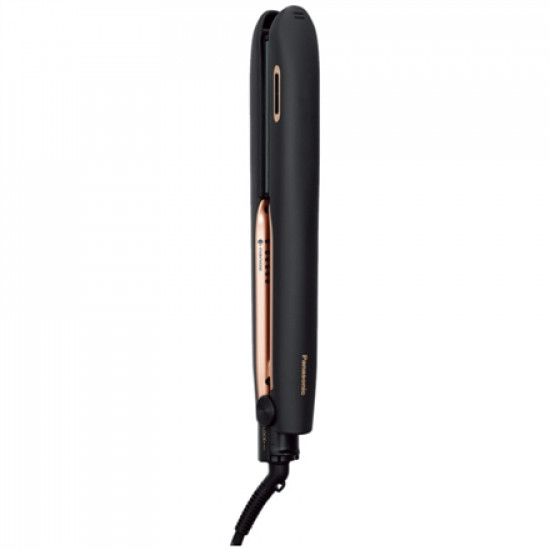 Panasonic Hair Straightener EH-PHS9KK825 Nanoe Ceramic heating system, Temperature (max) 230 C, Ionic function, Number of heating levels 5, Black/Gold