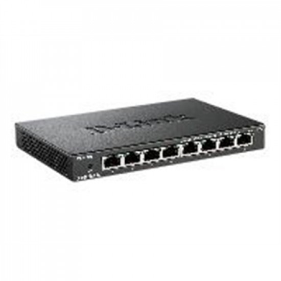 D-Link Ethernet Switch DES-108/E Unmanaged, Desktop, 10/100 Mbps (RJ-45) ports quantity 8