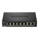 D-Link Switch DGS-108/E Unmanaged, Desktop, 1 Gbps (RJ-45) ports quantity 8