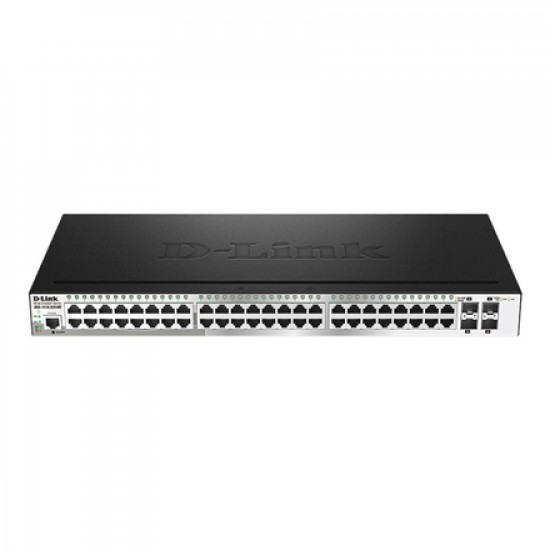 D-Link Stackable Smart Managed Switch with 10G Uplinks DGS-1510-52X/E Managed L2, Rackmountable, 1 Gbps (RJ-45) ports quantity 48