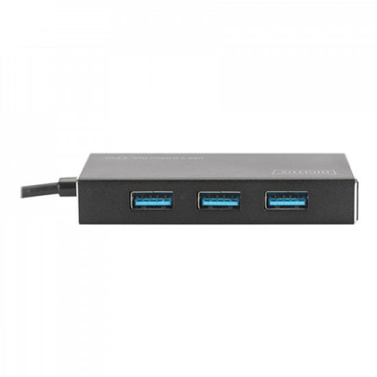 Digitus USB 3.0 Hub, 4-port Incl. 5V/2A power supply DA-70240-1