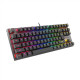 Genesis THOR 303 TKL, Mechanical Gaming Keyboard, RGB LED light, US, Black, Wired, USB Type-A