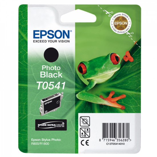 Epson Ultra Chrome Hi-Gloss T0541 Ink, Black