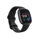 Fitbit Smart watch (EU Bundle) Versa 4 NFC, GPS (satellite), AMOLED, Touchscreen, Heart rate monitor, Activity monitoring 24/7, Waterproof, Bluetooth, Wi-Fi, Black/Sapphire