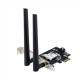 Asus Wi-Fi Adapter, Tri-Band, Wi-Fi 6E Adapter PCE-AXE5400 802.11ax