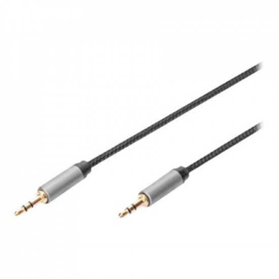 Digitus AUX Audio Cable Stereo DB-510110-018-S 3.5 mm jack to 3.5 mm jack, 1.8 m