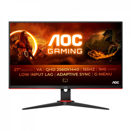 AOC Monitor Q27G2E/BK 27 